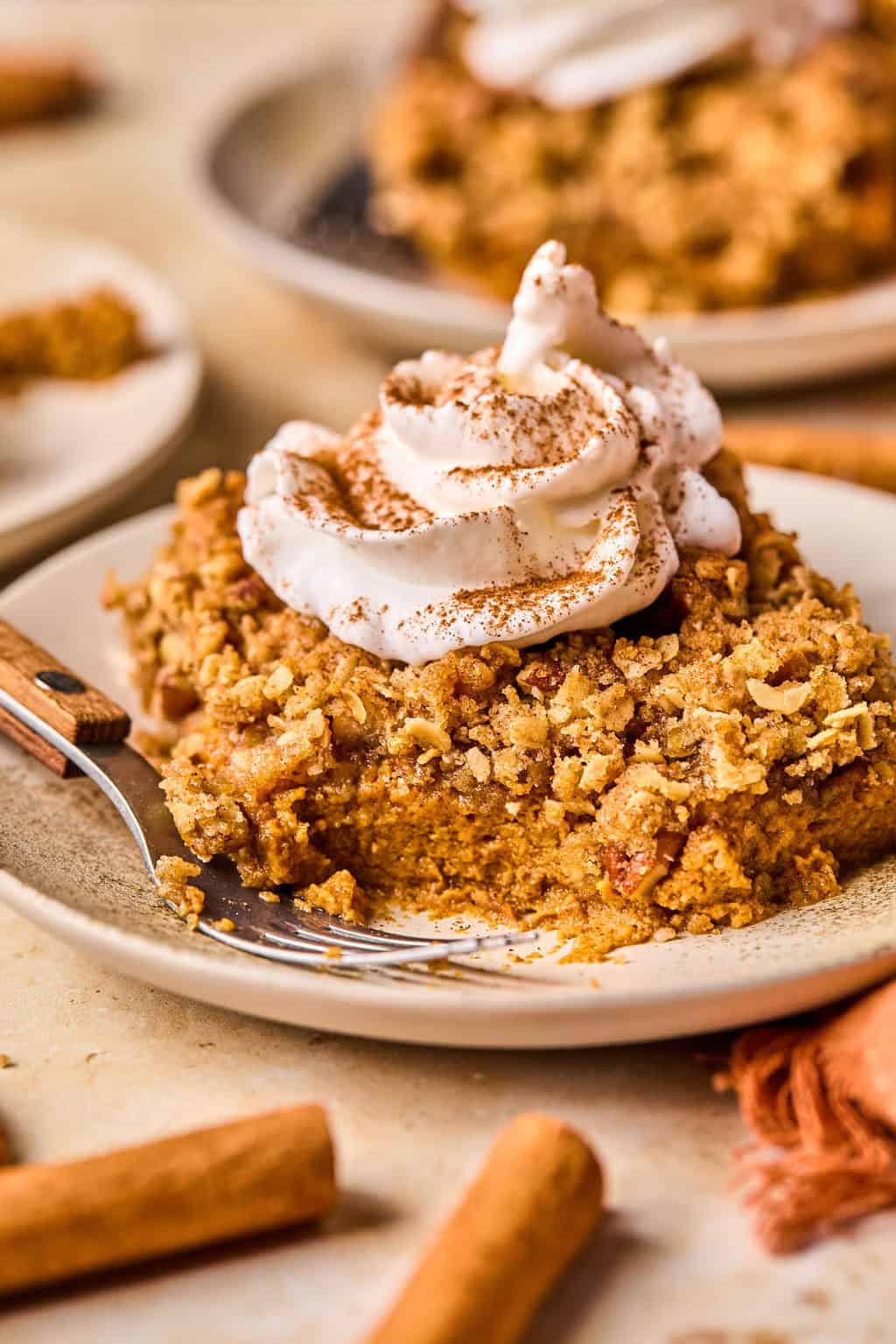 Pumpkin Pie Crumble