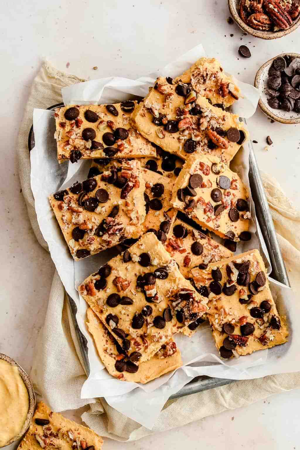 Pumpkin Pie Low Carb Yogurt Bark