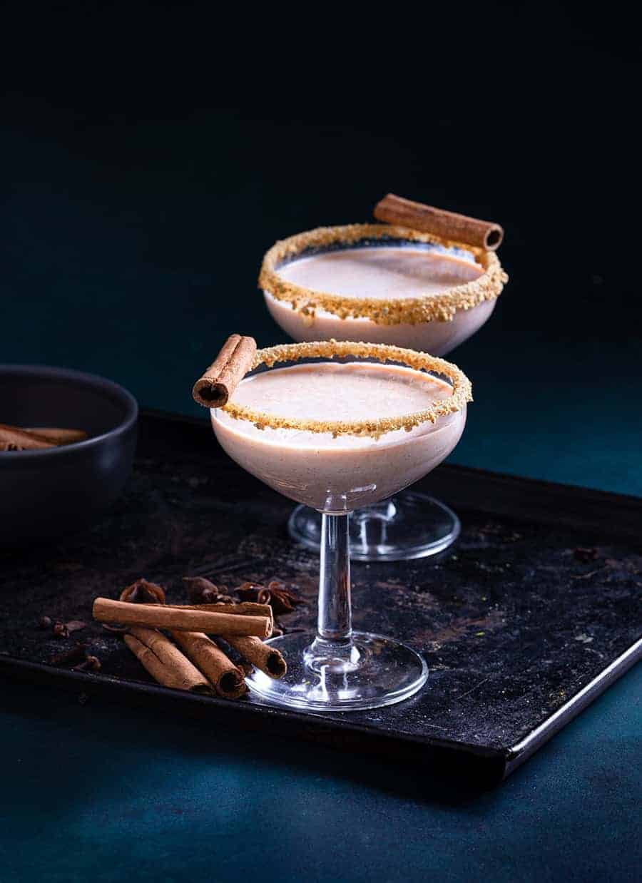 Pumpkin Pie Martini Mocktail