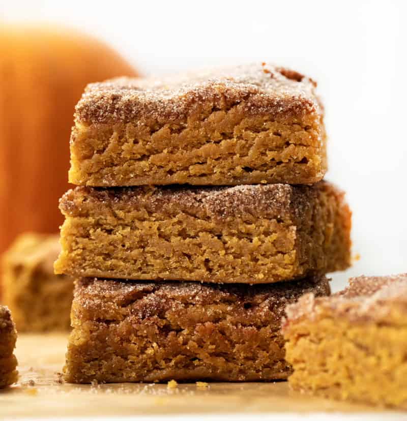 Pumpkin Snickerdoodle Brownies