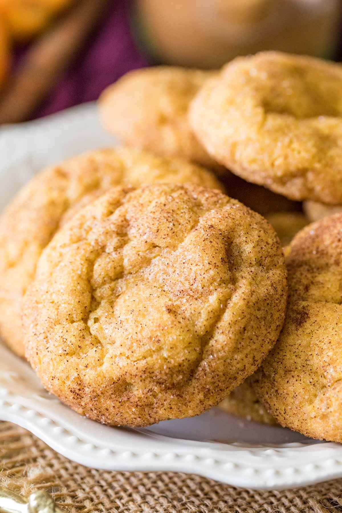 Pumpkin Snickerdoodles