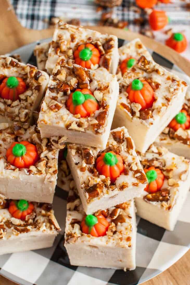 Pumpkin Spice Fudge