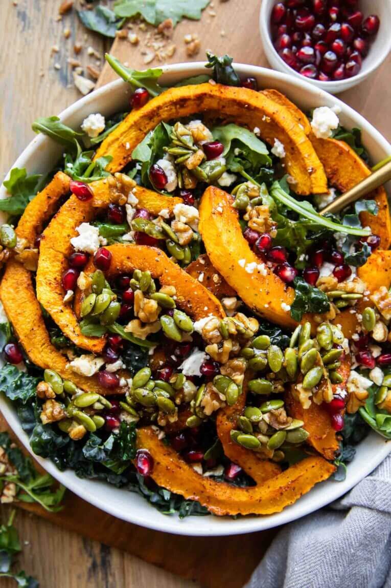 Roasted Pumpkin Salad