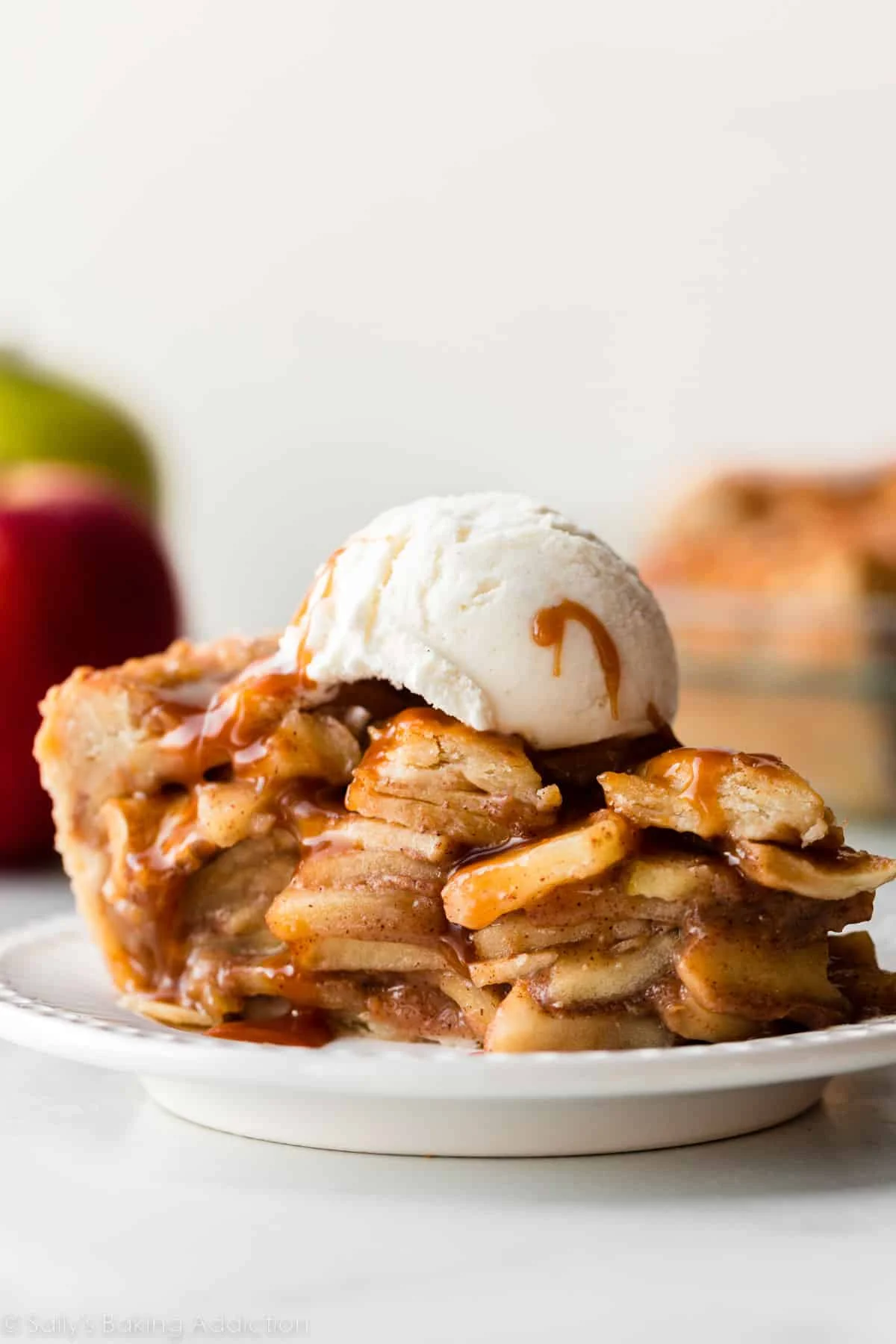 Salted Caramel Apple Pie