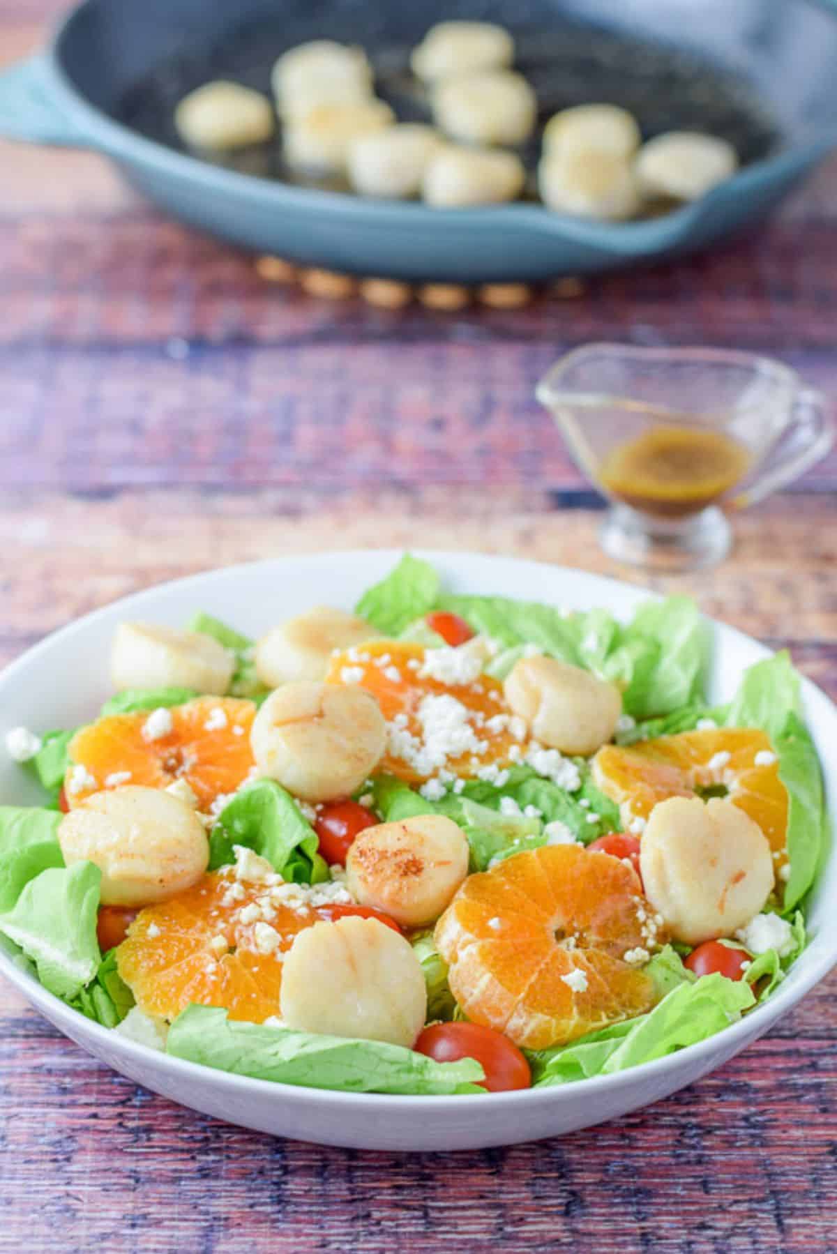 Scallop Salad - Sweet Orange