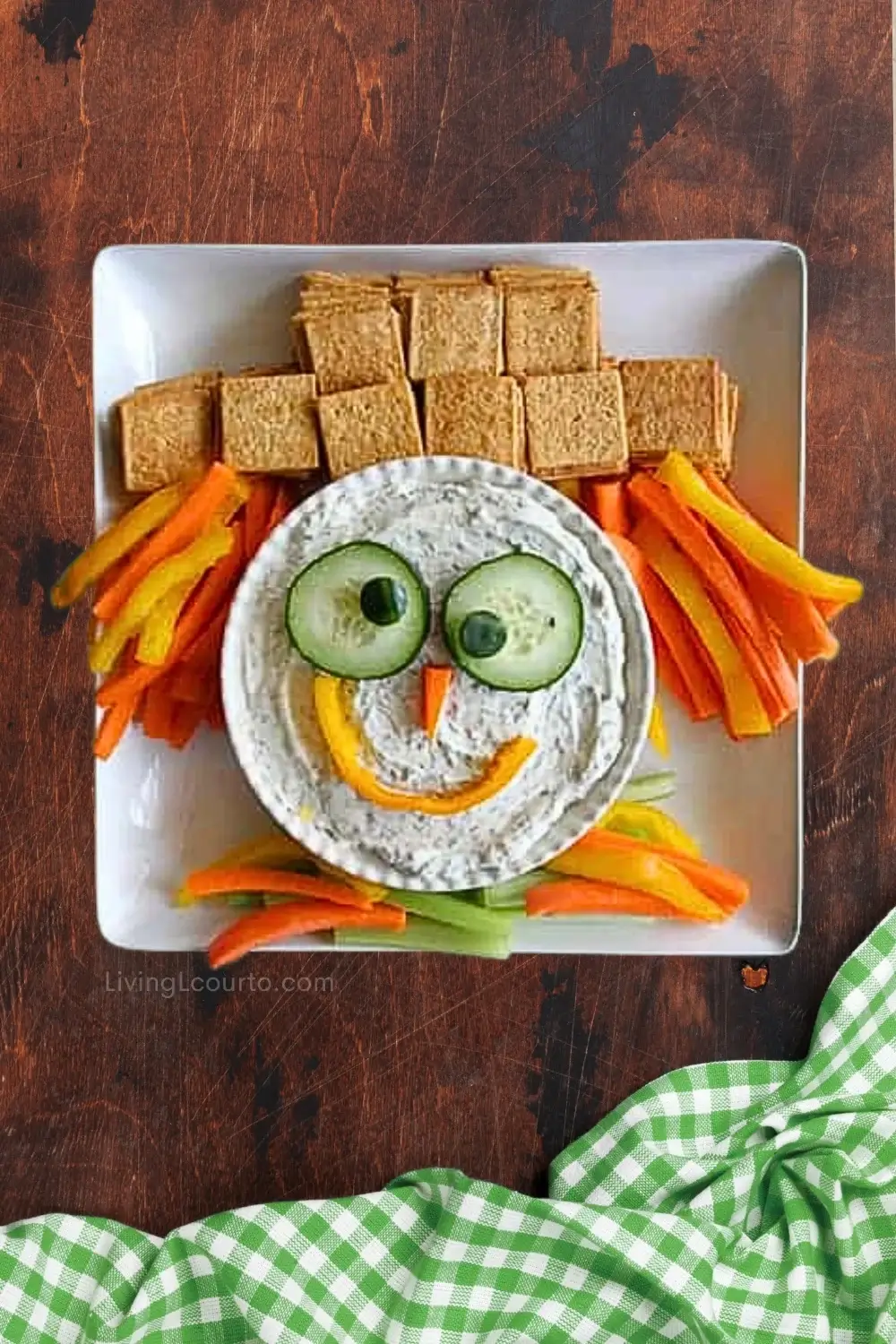 Scarecrow Vegetable Dip Recipe