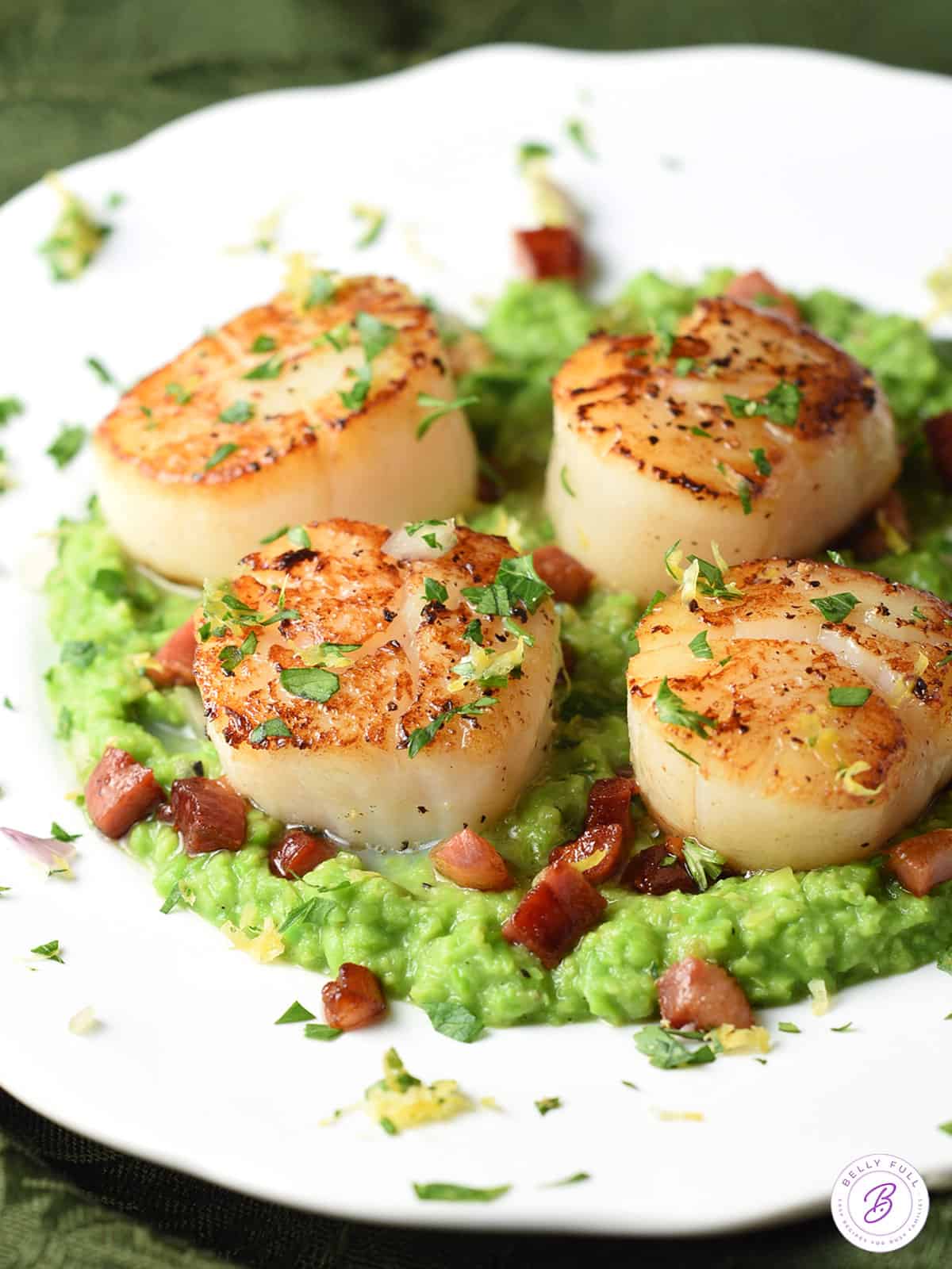 Seared Scallops With Crispy Pancetta