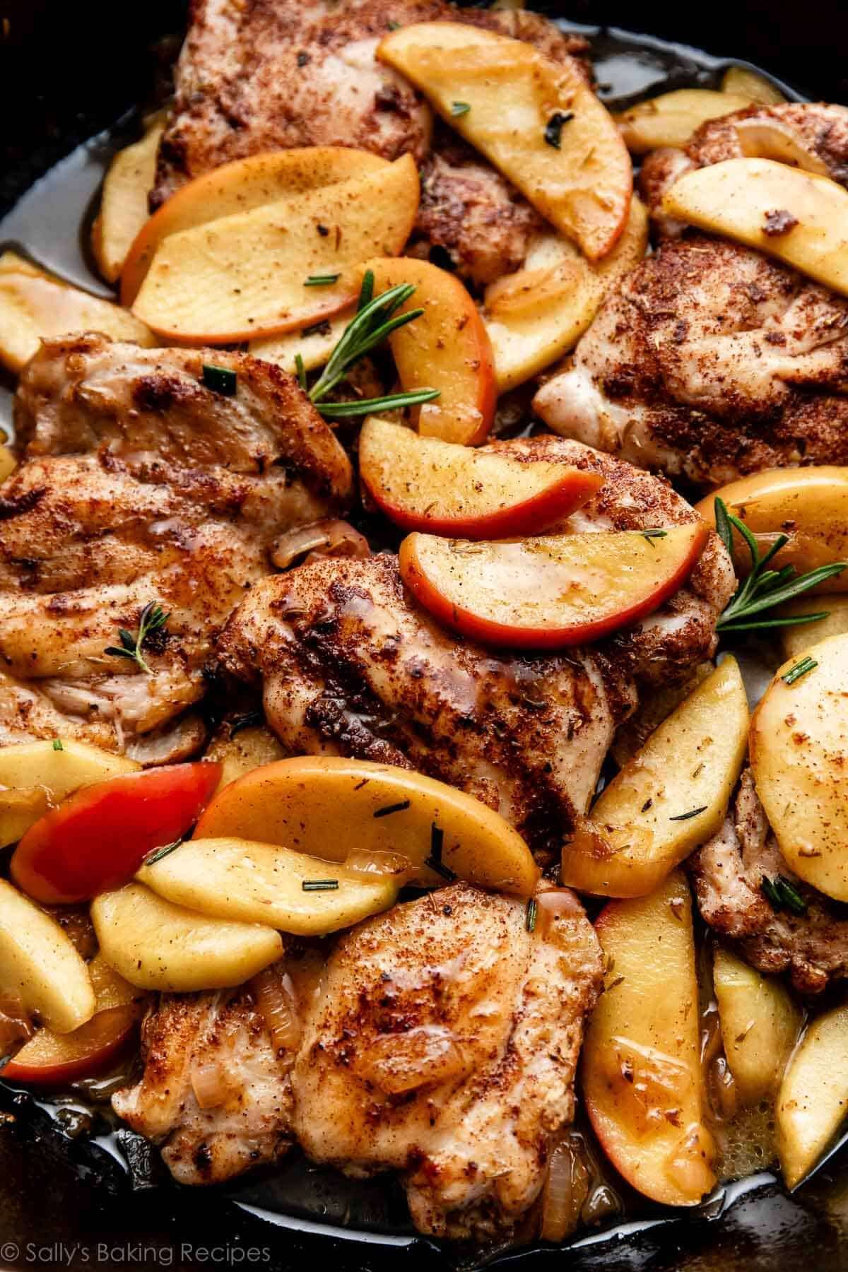 Skillet Apple Cider Chicken (Quick & Easy)