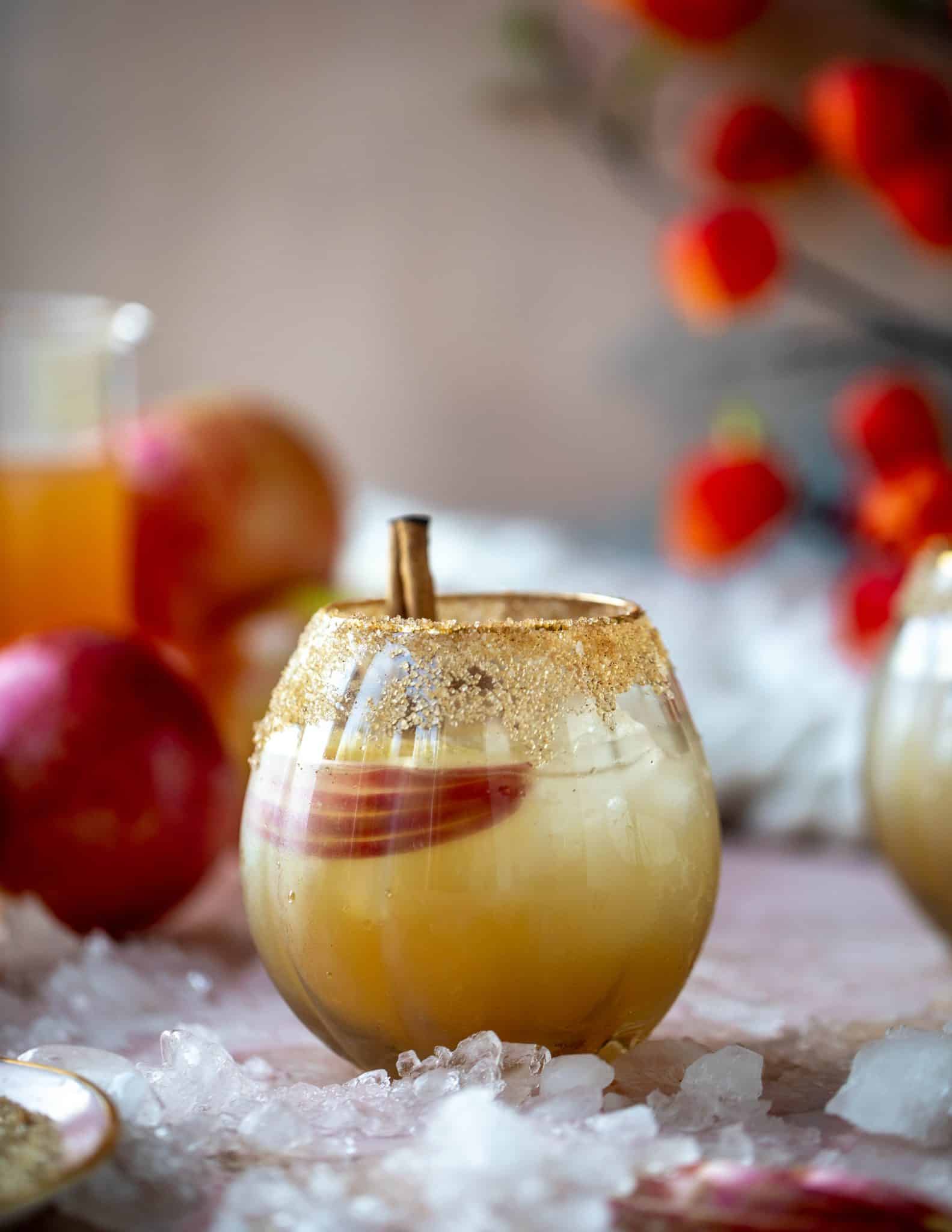Smoky Cider Mezcal Margarita