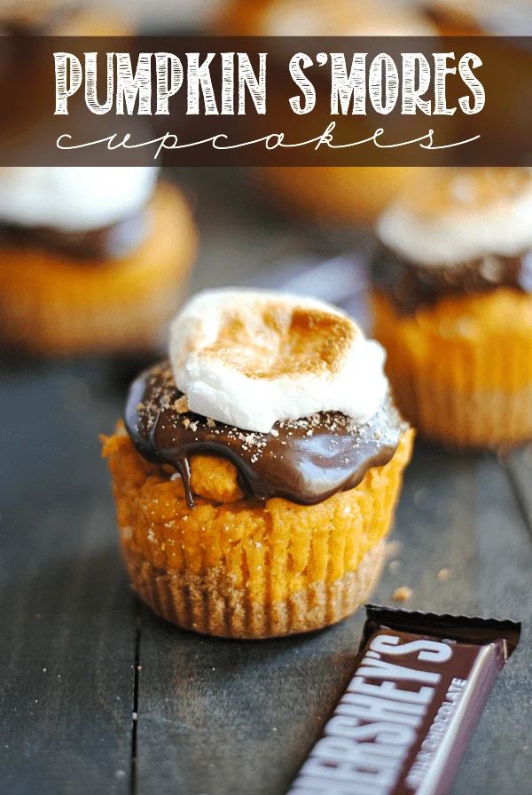 S'mores Pumpkin Cupcakes Recipe