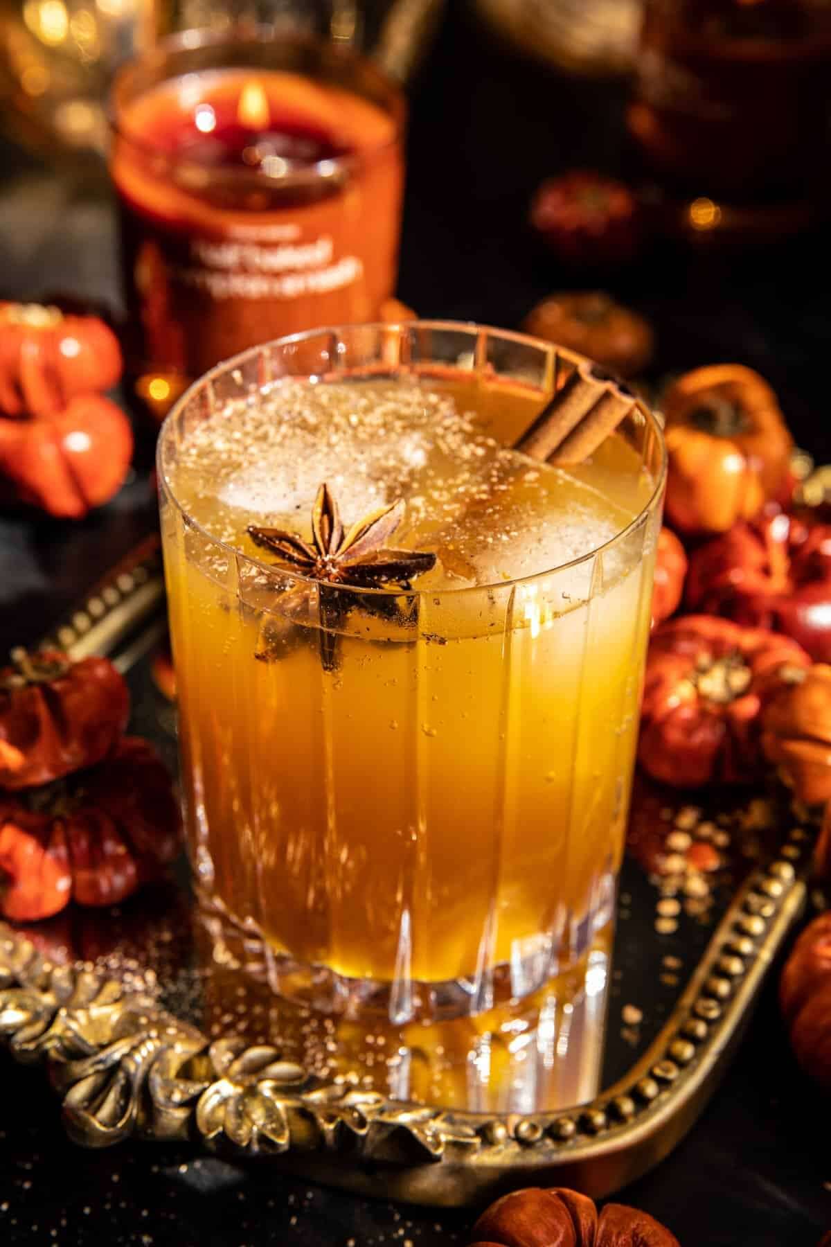 Spicy Bourbon Pumpkin Smash