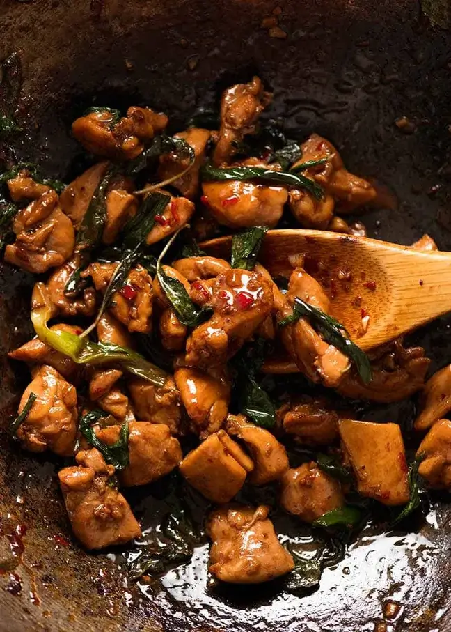 Thai Basil Chicken Stir Fry