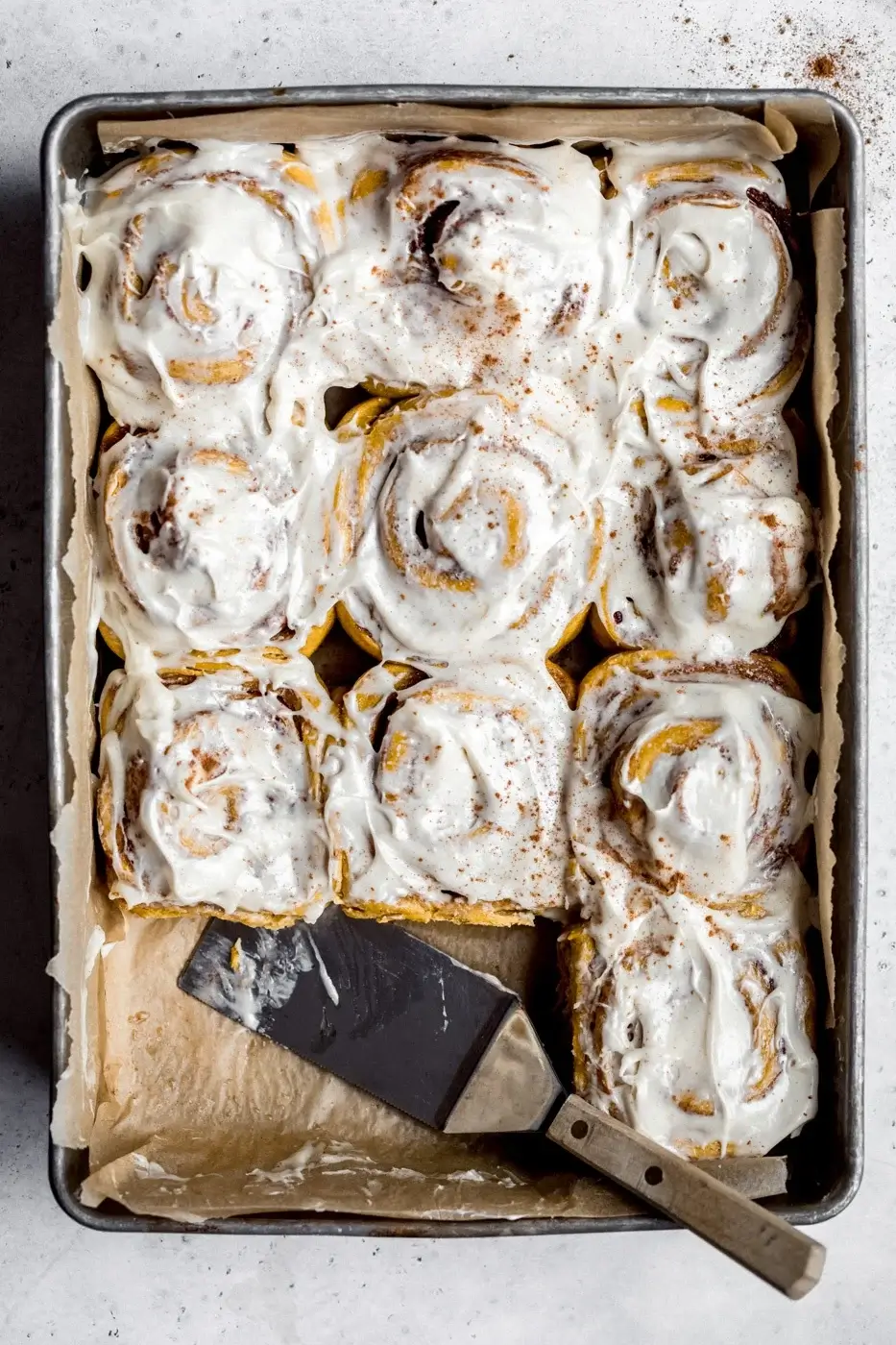 The Best Pumpkin Cinnamon Rolls You'll Ever Eat