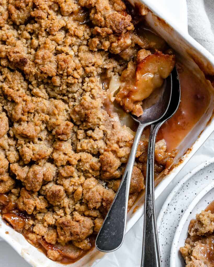 The Best Vegan Apple Crumble