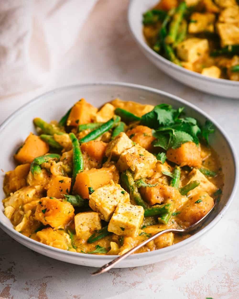 Vegan Pumpkin Curry With Tofu
