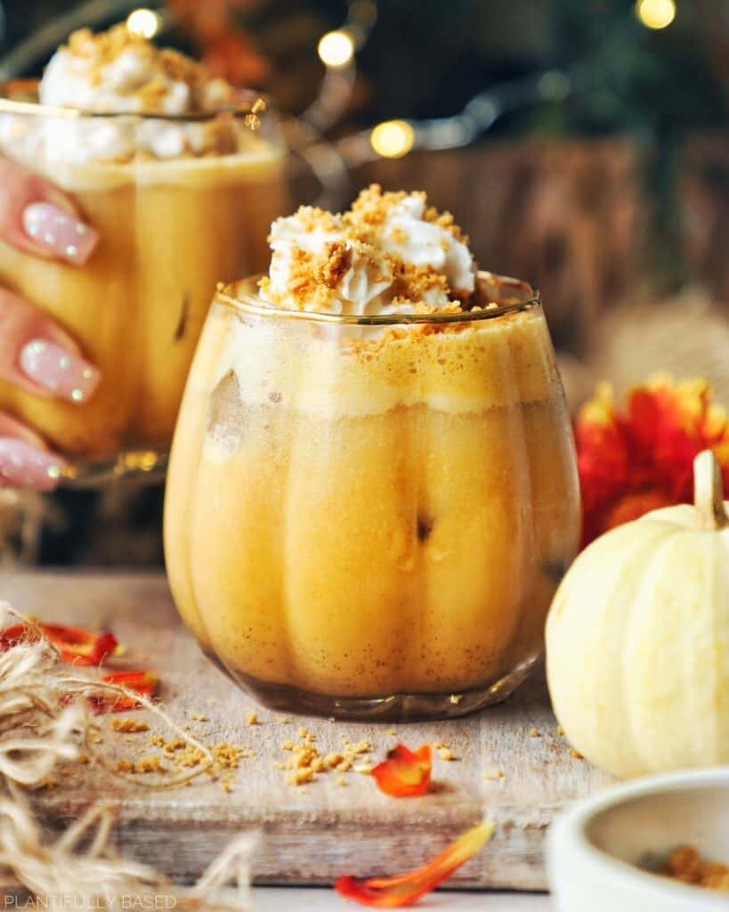 Vegan Pumpkin Pie Mocktail