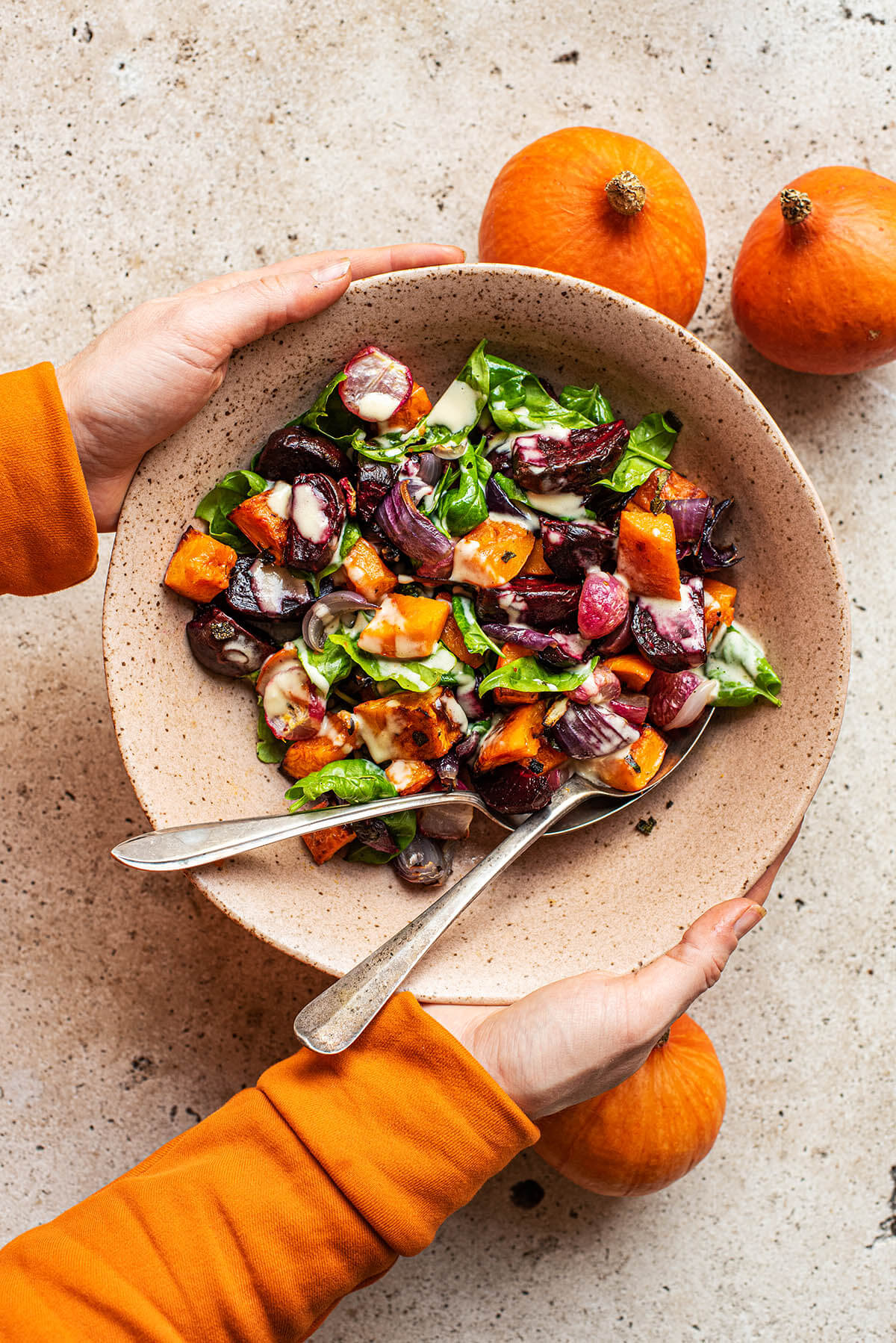 Vegan Pumpkin Salad