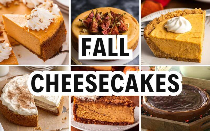 fall cheesecakes