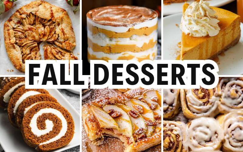fall desserts