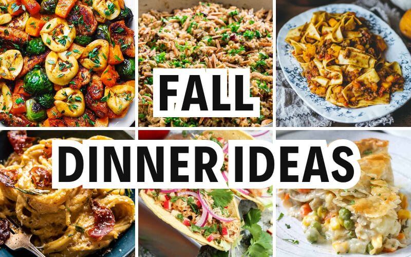 fall dinner ideas