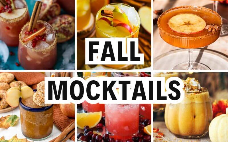 fall mocktails