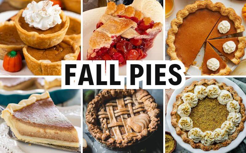 fall pies