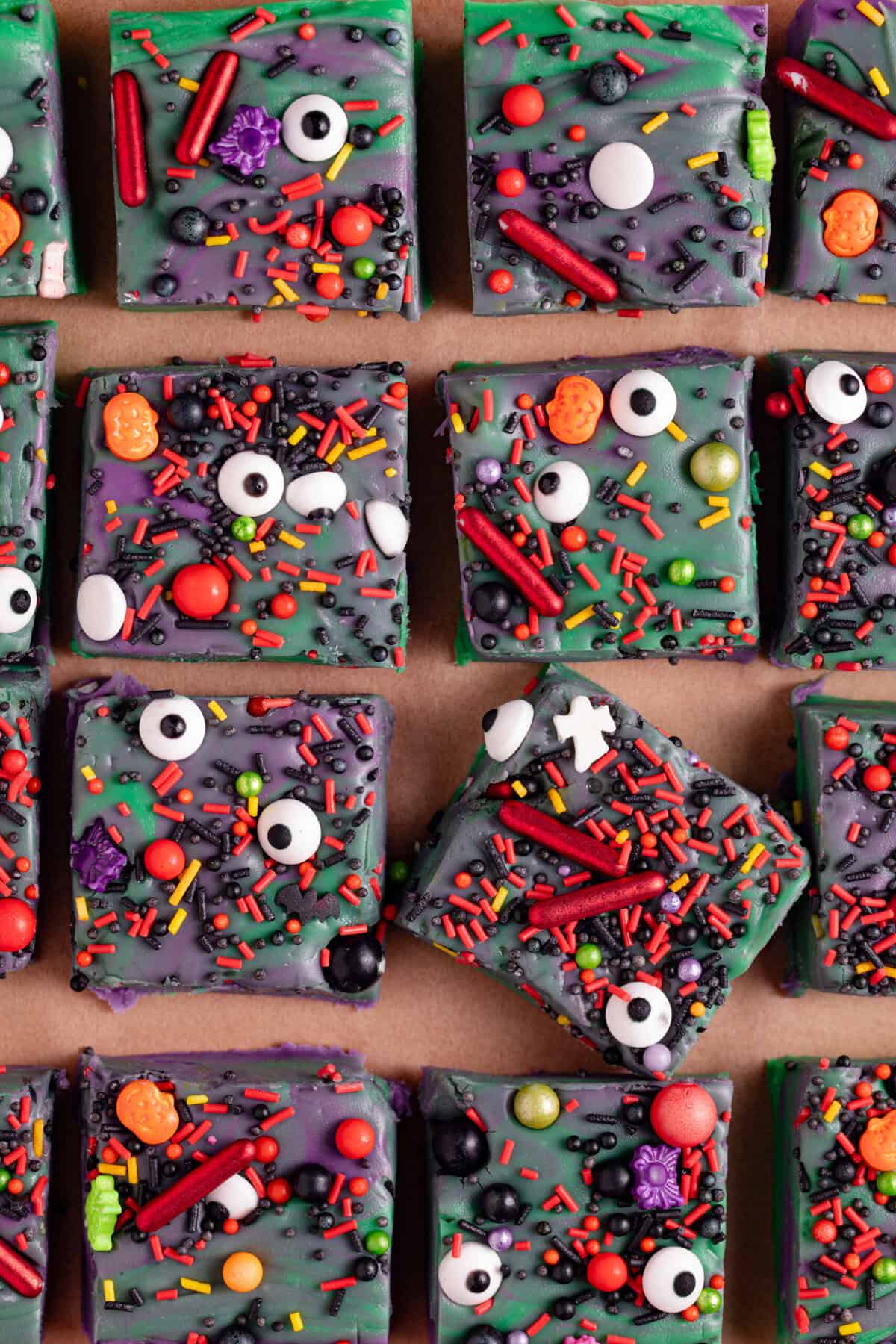 3-Ingredient Halloween Fudge