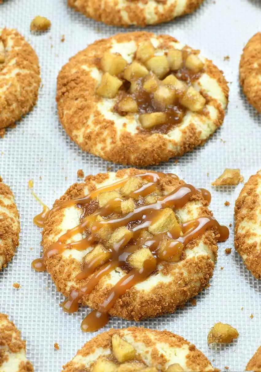 Apple Pie Cheesecake Cookies
