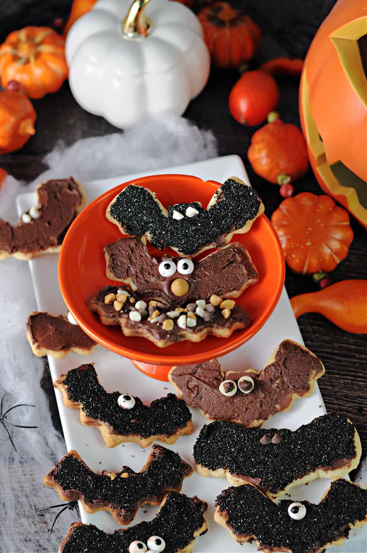 Bat Sugar Cookies