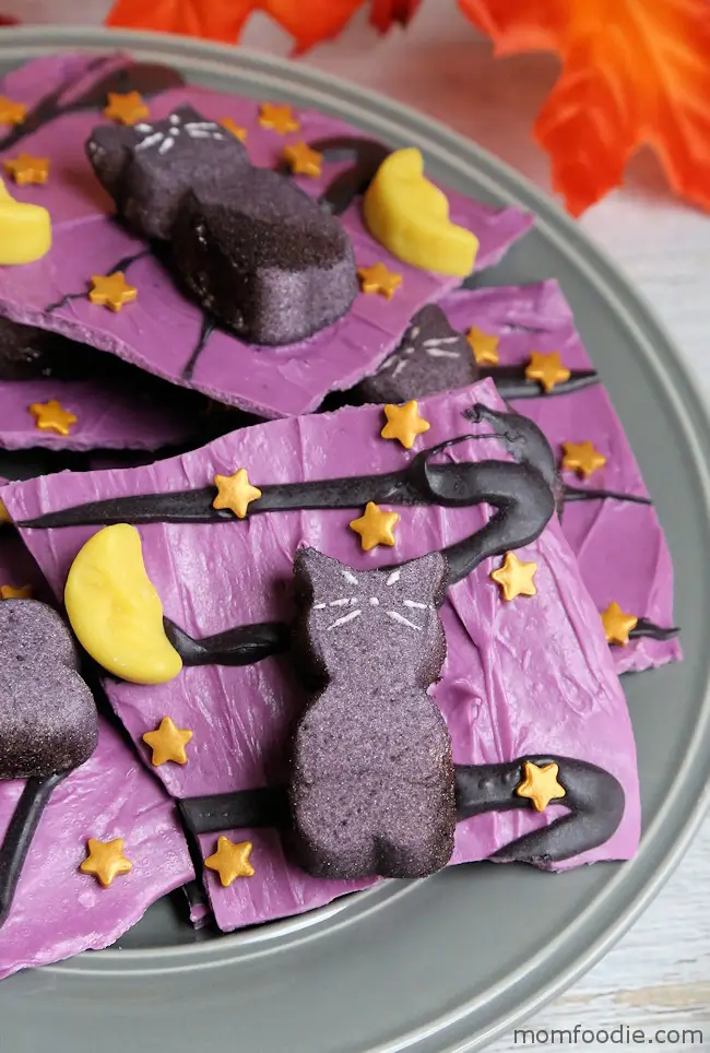 Black Cat Halloween Bark