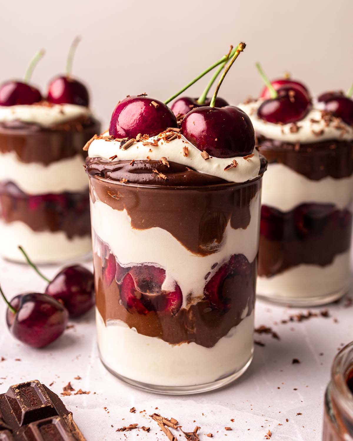 Black Forest Dessert Cups