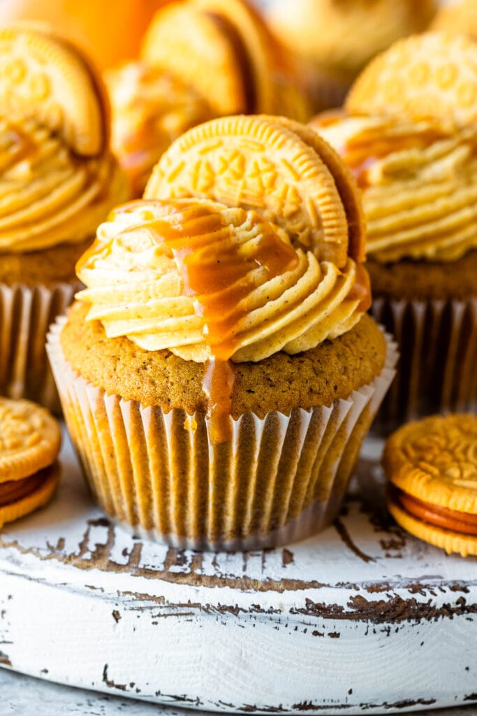Brown Butter Pumpkin Cupcakes