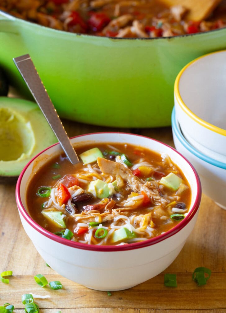 Chicken Fajita Soup