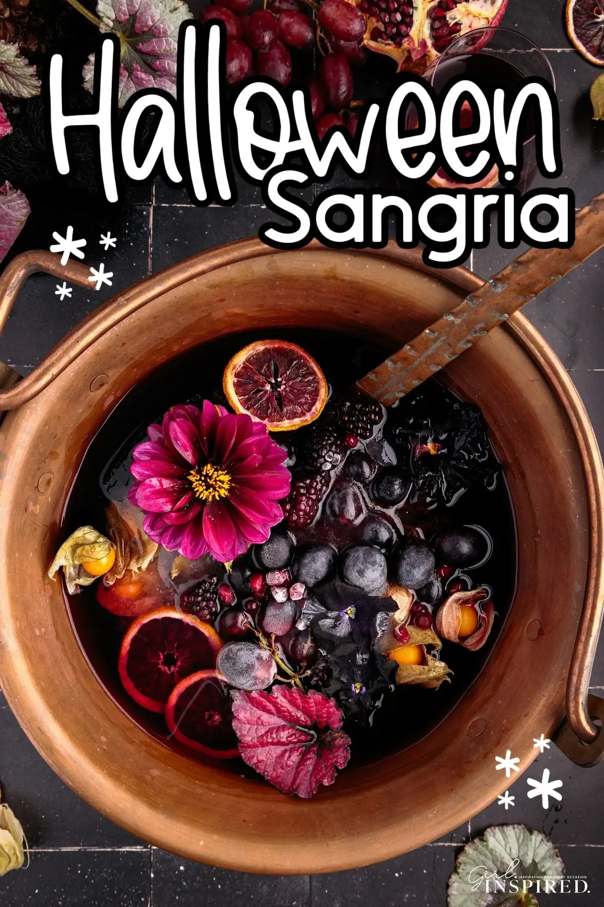 Delicious Halloween Sangria