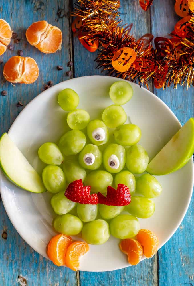 Easy Green Monster Fruit Snack