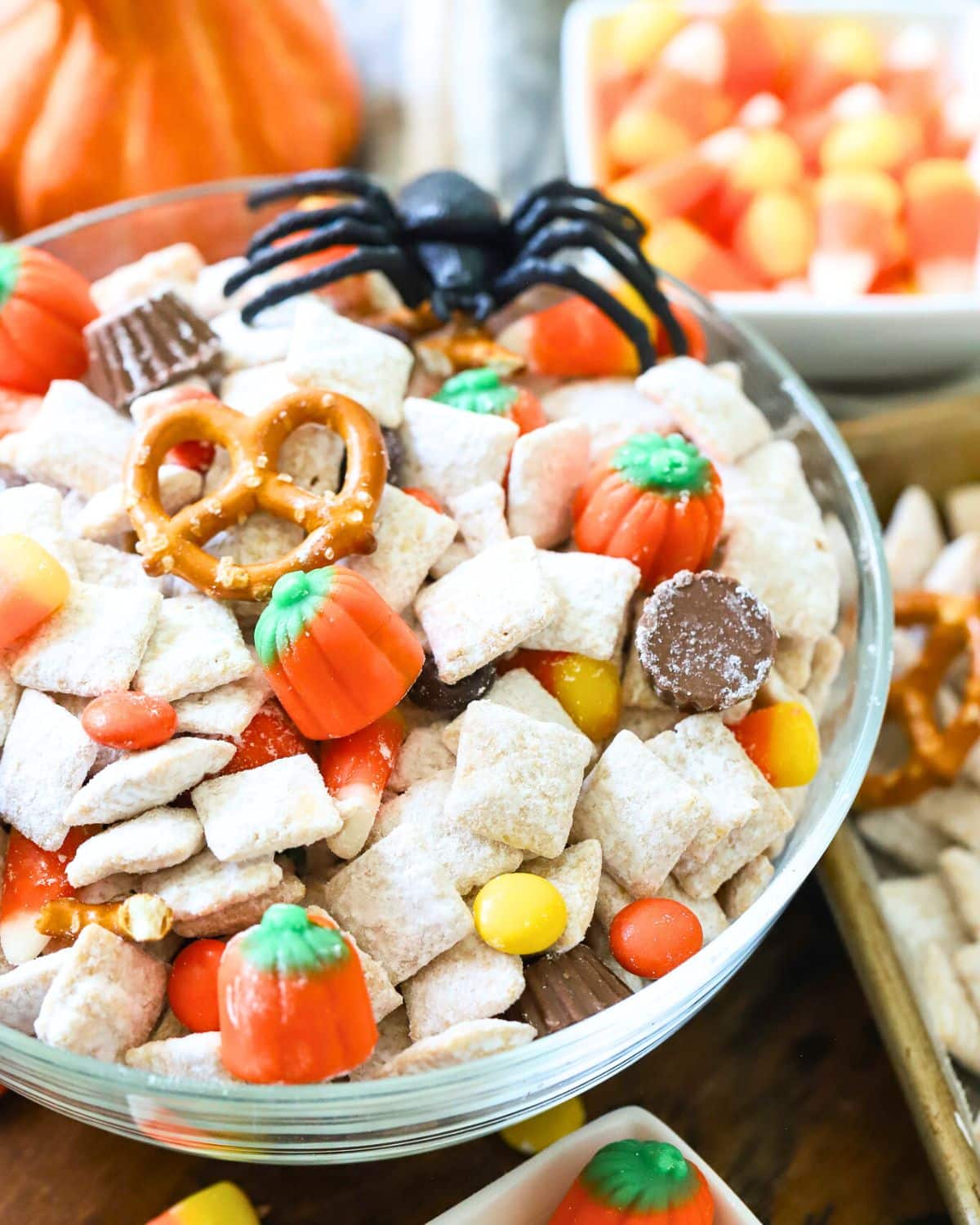 Easy Halloween Chex Mix Snack Recipe