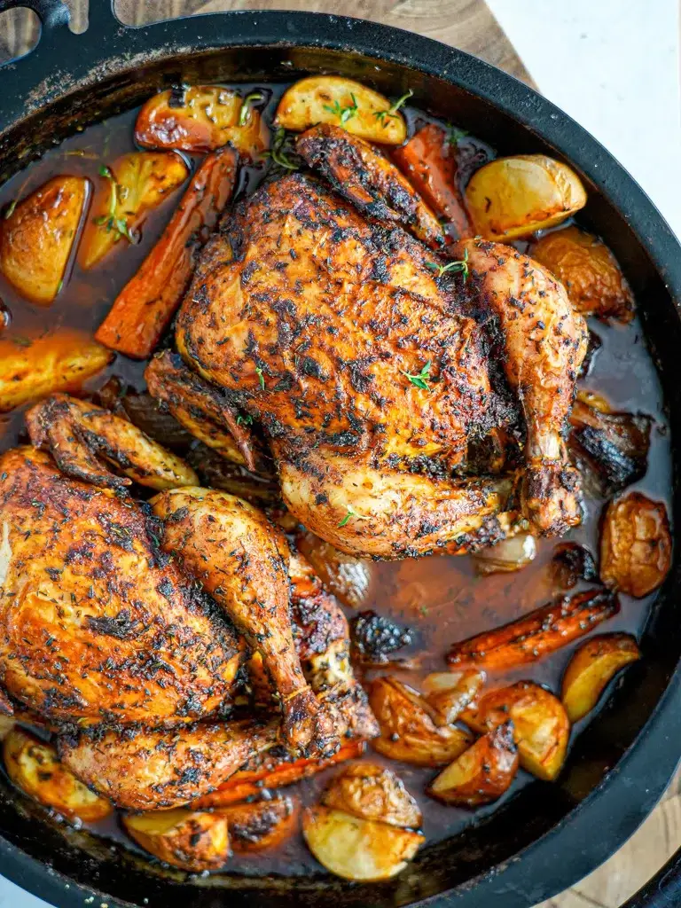 Easy One-pan Roast Chicken and Vegetables