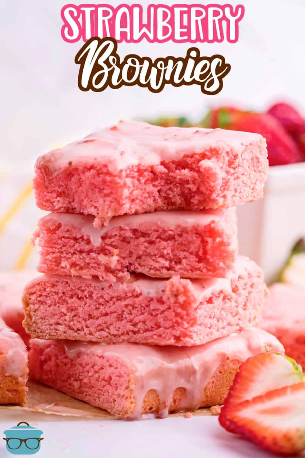 Easy Strawberry Brownies