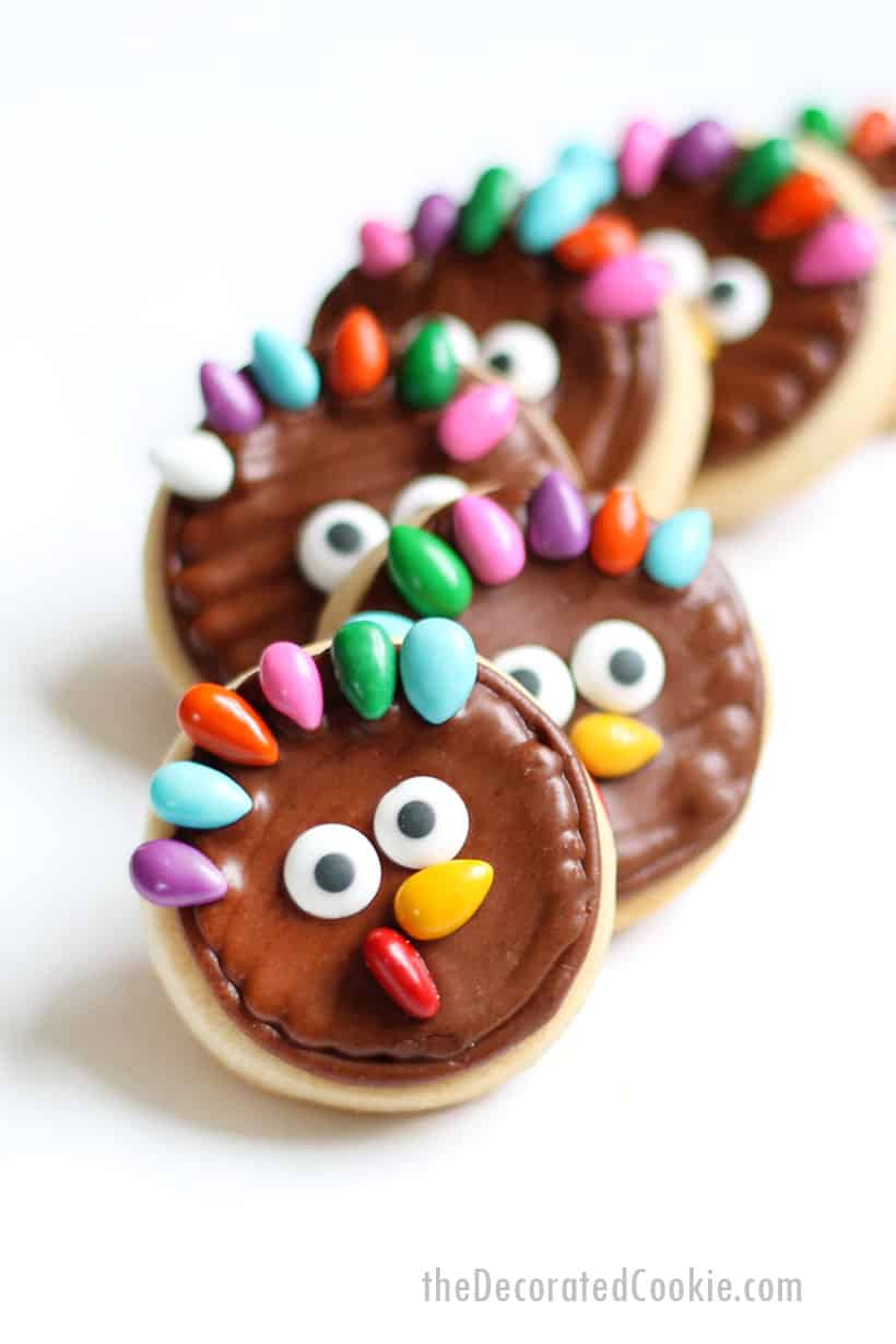 Easy Turkey Cookies