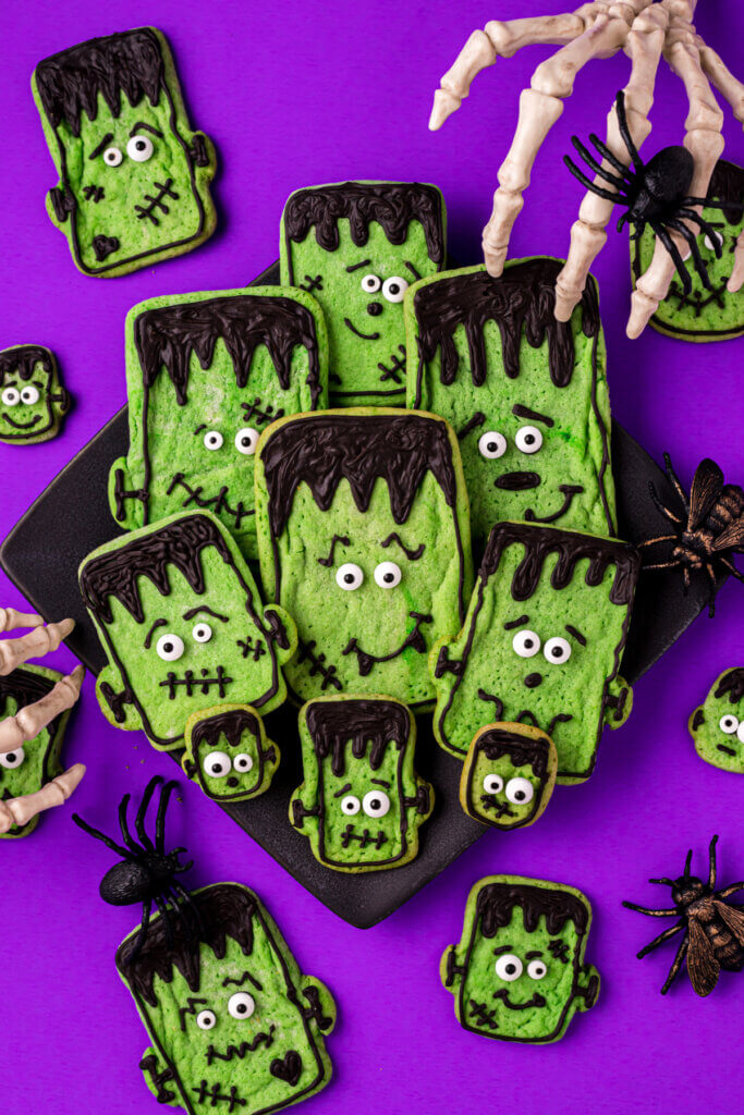 Frankenstein Sugar Cookies