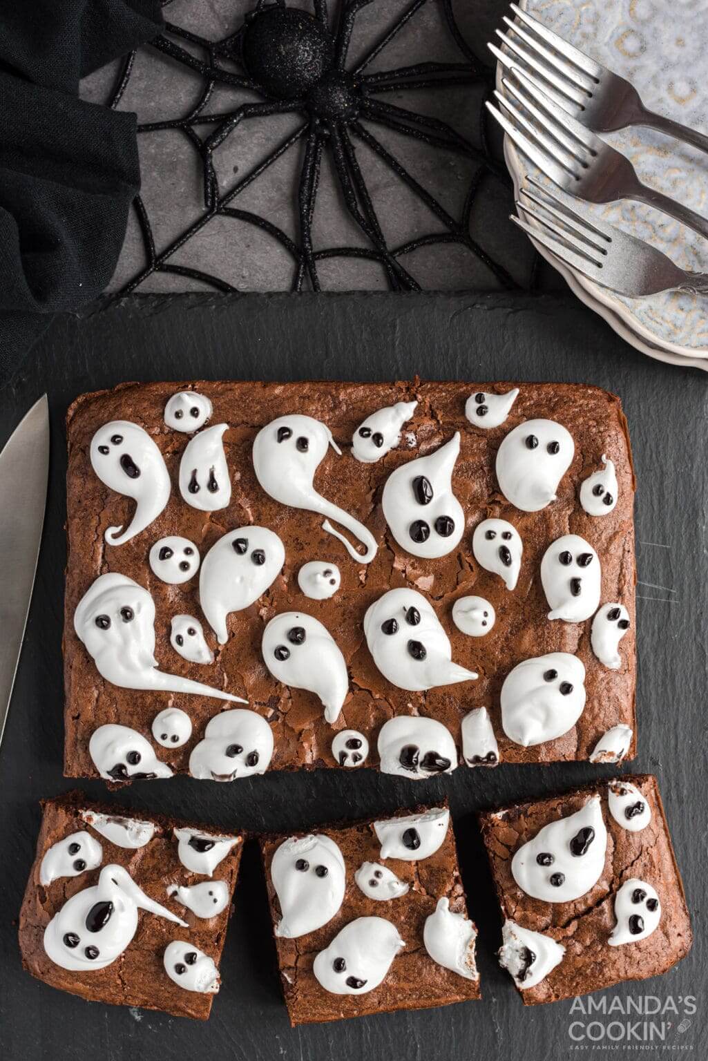 Ghost Brownies