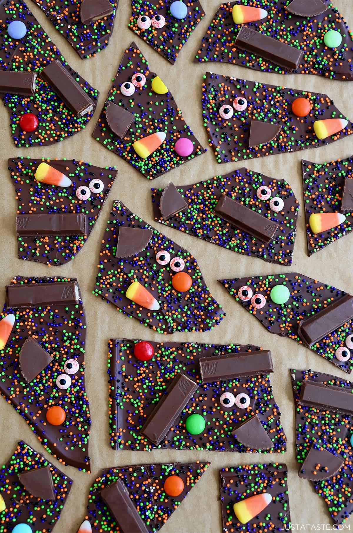 Halloween Chocolate Bark