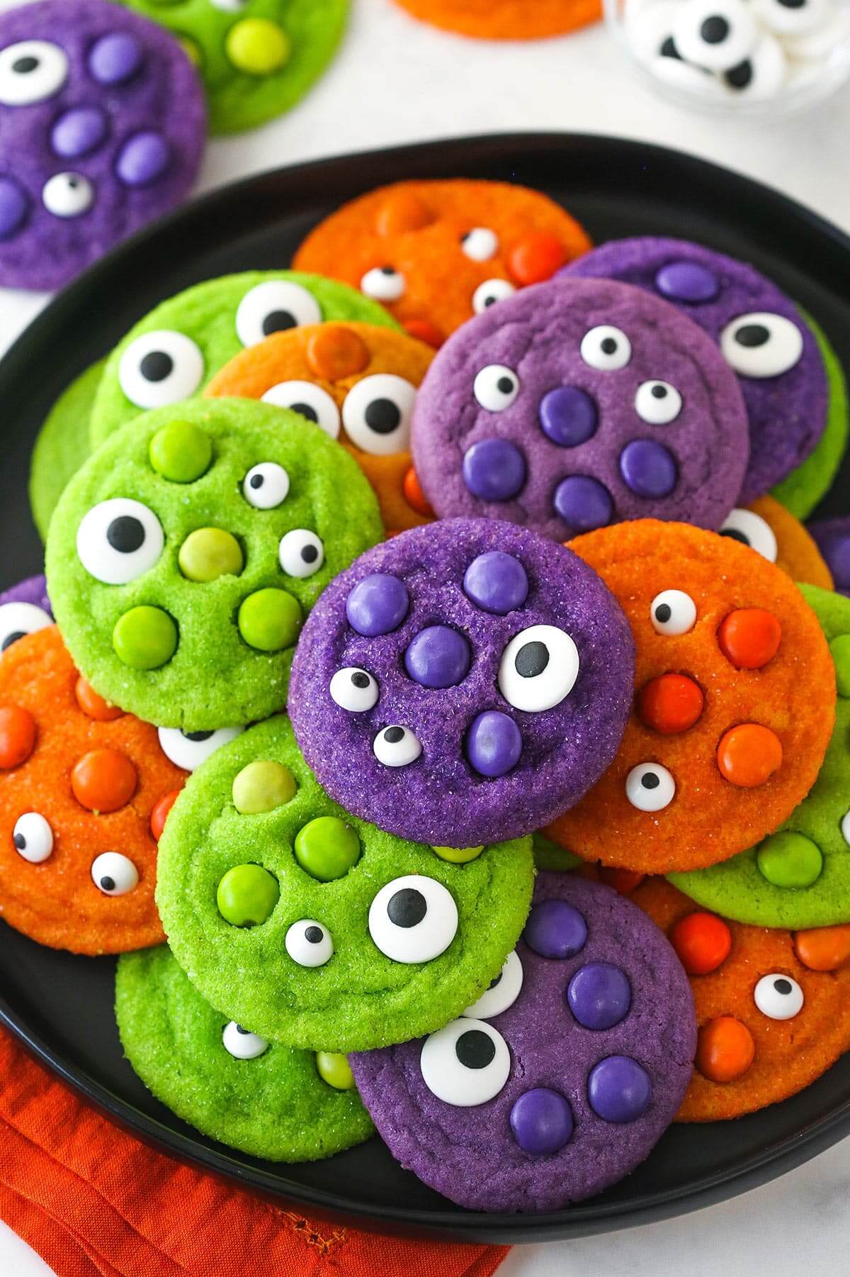 Halloween Monster Cookies