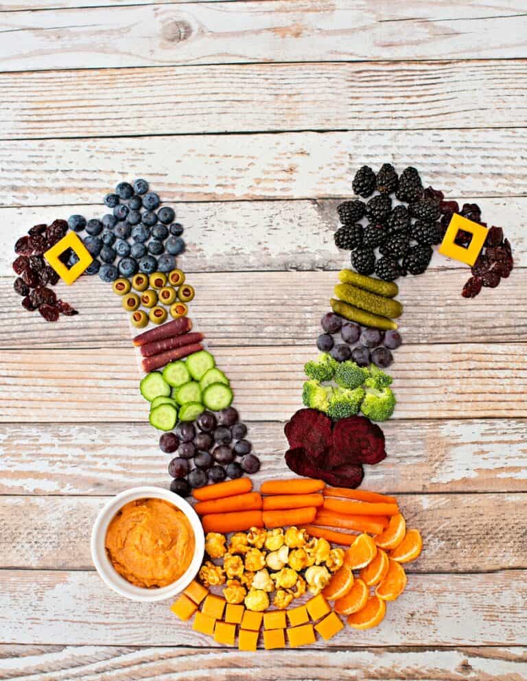 Halloween Witch Fruit and Veggie Snack Tray
