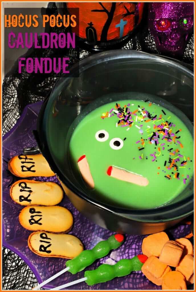 Hocus Pocus Cauldron Fondue