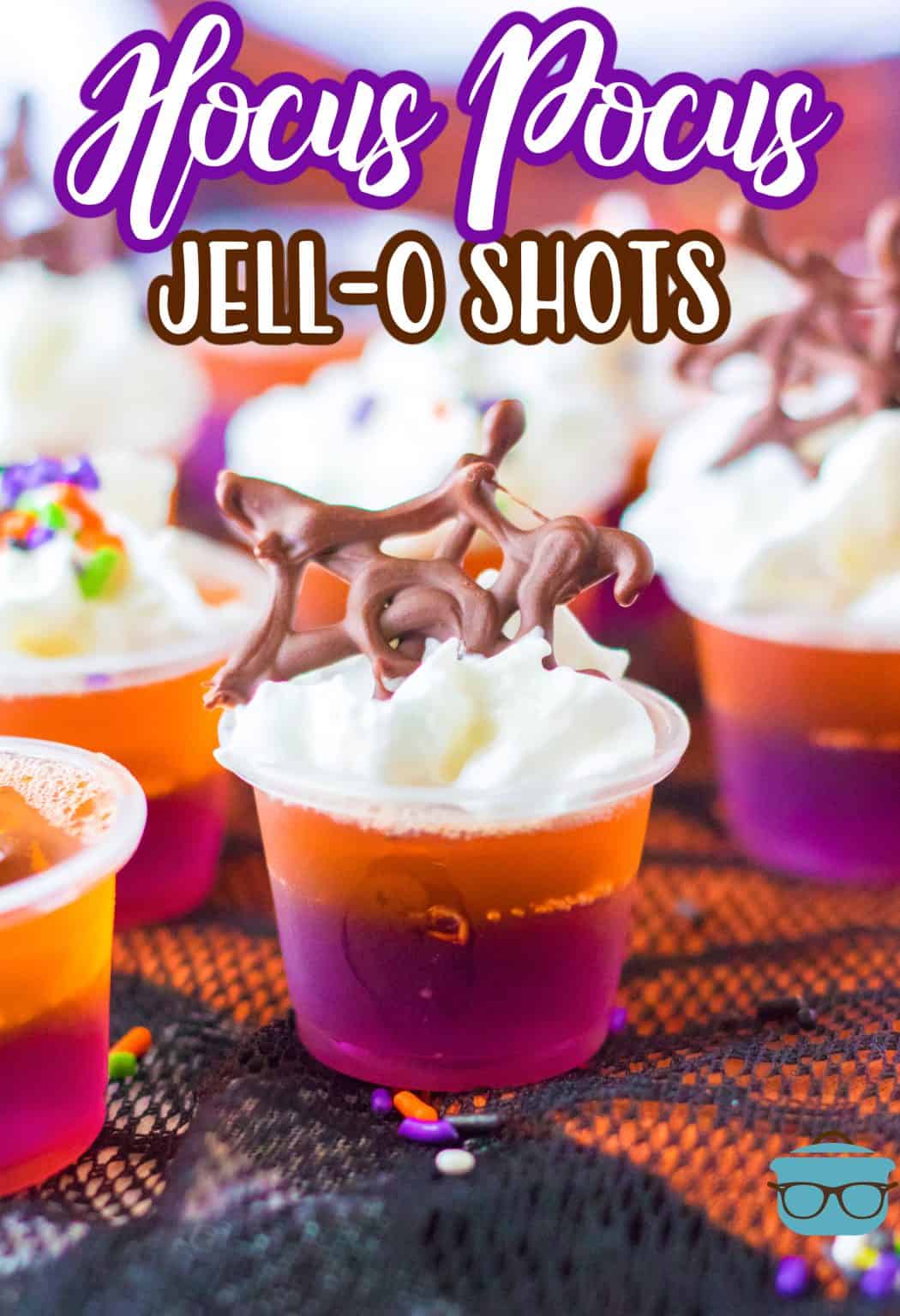 Hocus Pocus Jell-O Shots