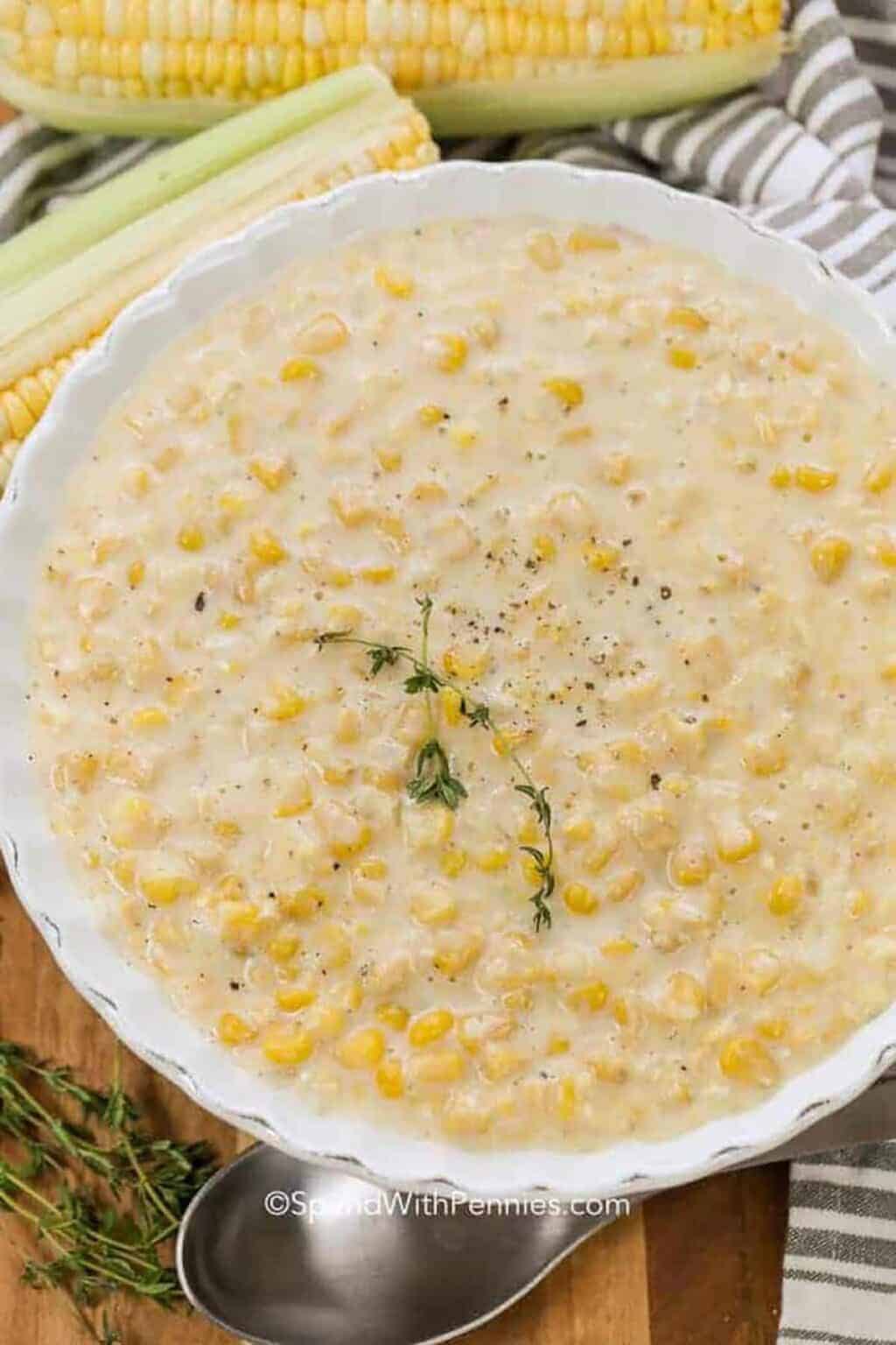 Homemade Creamed Corn