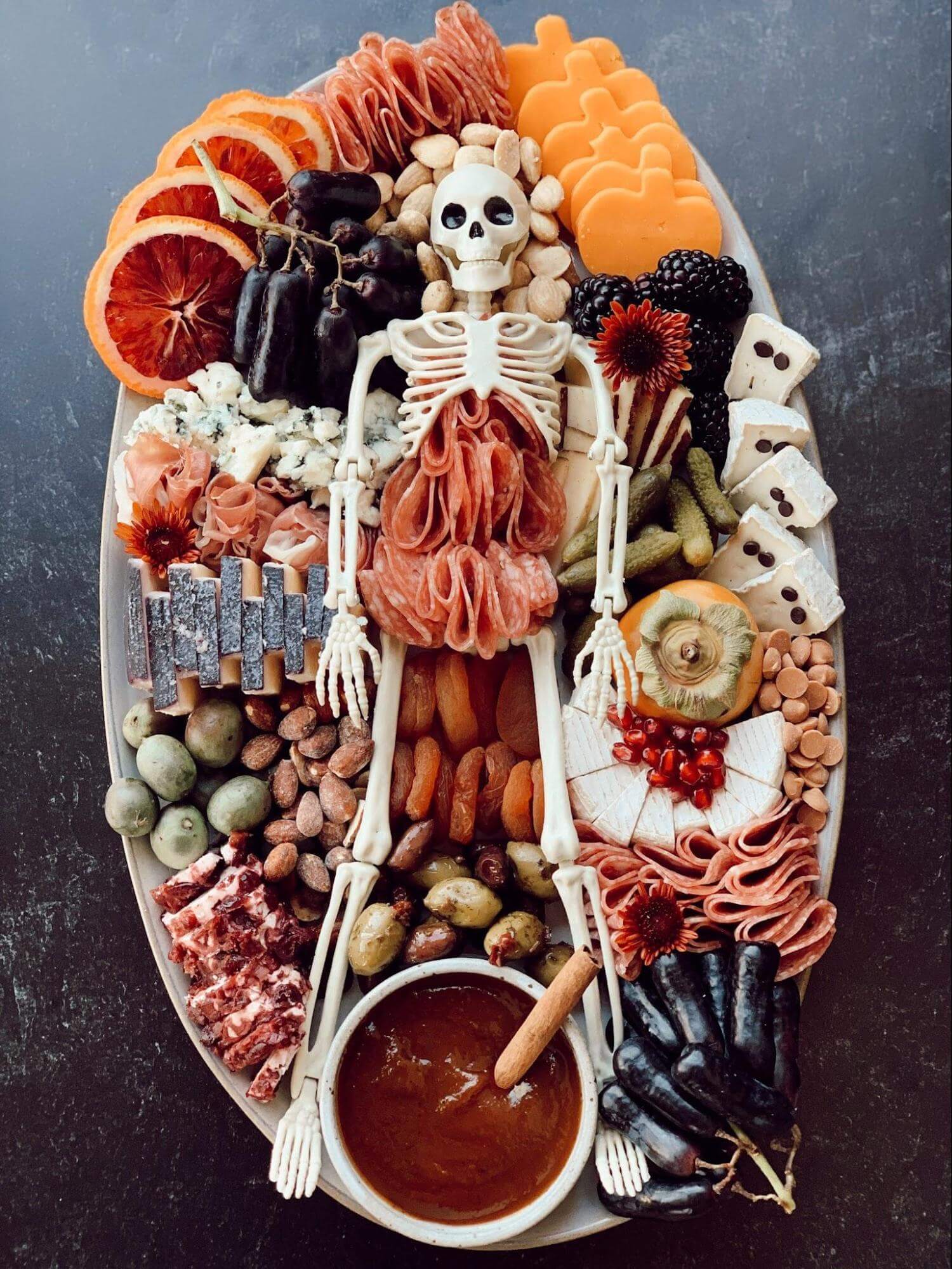 How To Make a Halloween Charcuterie Board With Trader Joe's Items