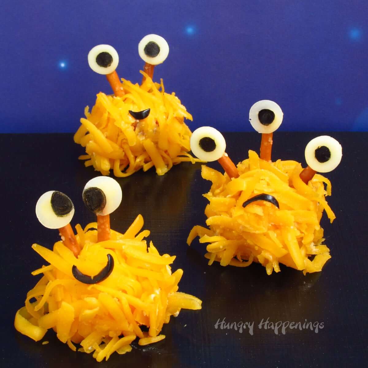 Mini Monster Cheese Balls