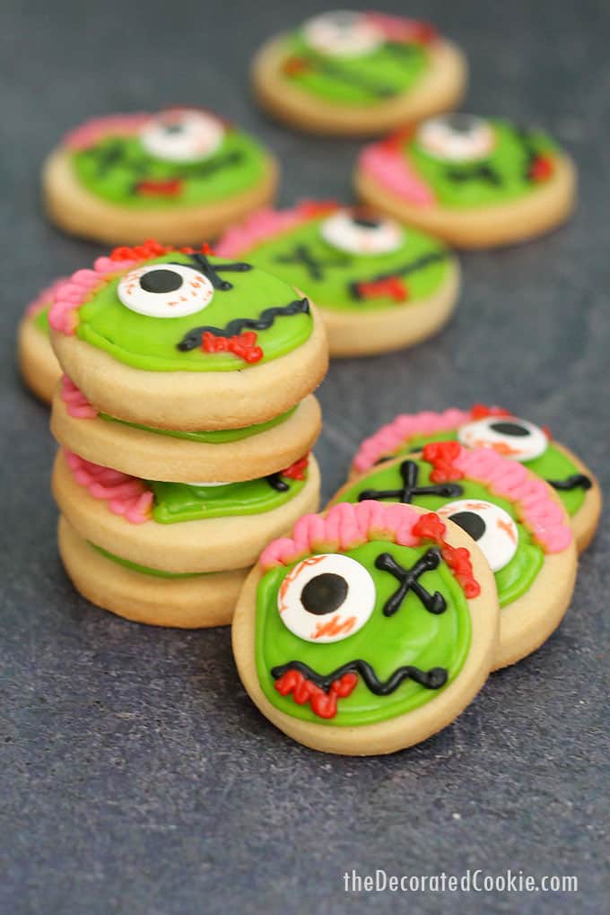 Mini Zombie Cookies
